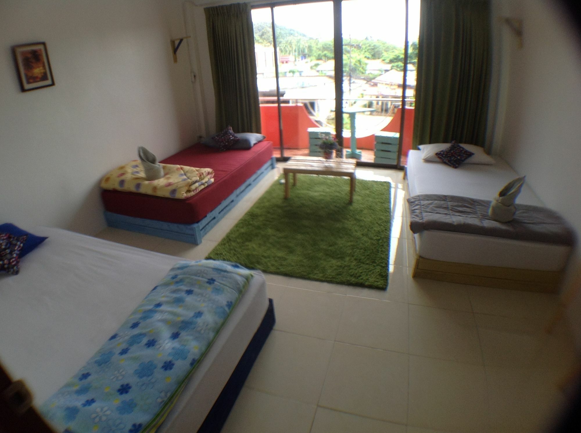 Green Leaf Guesthouse Krabi Bagian luar foto